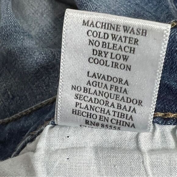 Pistola Tory Destroyed Denim Jean Joggers 29 Whiskered Soft Ankle Jeans - Picture 11 of 11